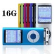 G.G.Martinsen 16 GB Slim 1.78" LCD Mp3 Mp4 Player Media/Music/Audio Player with accessories-Blue Color