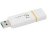 Kingston Digital 8GB Data Traveler 3.0 USB Flash Drive - Yellow (DTIG4/8GB )