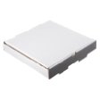 10" x 10" x 2" White Corrugated Pizza Box - 50 per case 102WCB Converted Paper Products