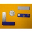 Applied Magnets ® 10 Name Badge Magnets - Magnetic Name Tag Holders w/ Three Neodymium Magnets