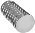 10 Neodymium Magnets 1/2 x 1/8 inch Disc N48