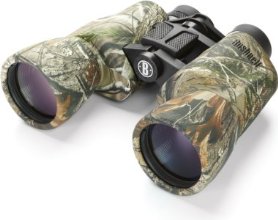 Bushnell PowerView 10 x 50mm Porro Prism Instafocus Binoculars, Realtree AP