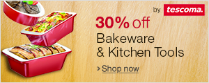 30% off: Bakeware from Tescoma