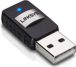 Linksys Wireless Mini USB Adapter AC 580 Dual Band (AE6000)