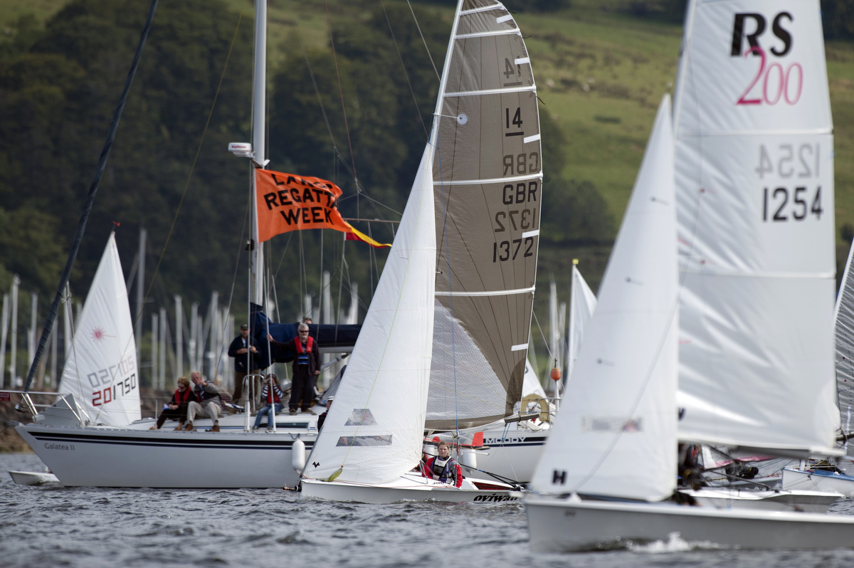 Dinghy Racing at Largs Regatta Week