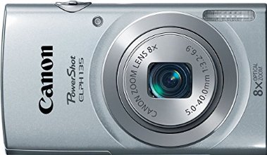 Canon PowerShot ELPH135 Digital Camera (Silver)