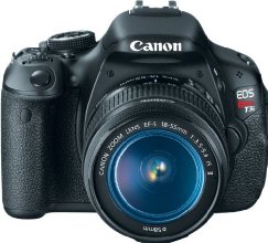 Canon EOS Rebel T3i Digital SLR Camera with EF-S 18-55mm f/3.5-5.6 IS Lens (discontinued by manufacturer)