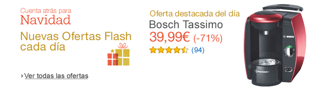 Cuenta atrs para Navidad. Nuevas Ofertas Flash cada da.