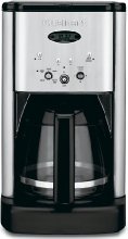 Cuisinart DCC-1200 Brew Central 12-Cup Programmable Coffeemaker, Black/Brushed Metal