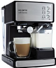 Mr. Coffee Cafe Barista Espresso Maker with Automatic milk frother, BVMC-ECMP1000