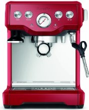 Breville BES840CBXL The Infuser Espresso Machine, Cranberry Red