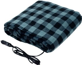 Trademark Tools 75-BP700 12V Plaid Electric Blanket for Automobile