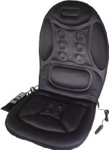 Wagan IN9988 Black 12V Ergo Comfort Rest Massage Magnetic Cushion