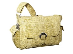 Kalencom Buckle Bag - Moss Crocodile