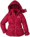 Desigual Tarifa - Manteau -  fleurs - Fille - Rouge (3062) - FR