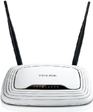 TP-LINK TL-WR841N Wireless N300 Home Router, 300Mpbs, IP QoS, WPS Button