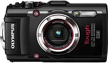 Olympus TG-3 Waterproof 16 MP Digital Camera (Black)