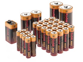 Kodak MAX Alkaline Battery Storage Kit