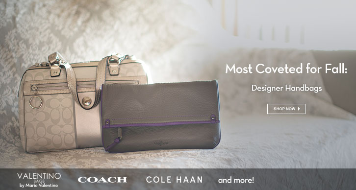 Designer Bags - Valentino, Coach, Cole Haan 