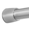 InterDesign Forma Shower Curtain Tension Rod, Brushed Stainless Steel, 43-75 Inch