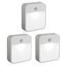 Mr. Beams MB723 Battery-Powered Motion-Sensing LED Stick-Anywhere Nightlight, 3-Pack