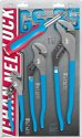 Channellock GS-3S 4-Piece Tongue and Groove Plier Gift Set: 426,420,440 and 61CB