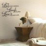 Hotportgift A Vinyl Decal "Live every moment,Laugh every day,Love beyond words"Wall Quote