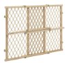 Evenflo Position and Lock Wood Gate, Tan