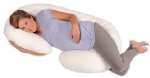 Leachco Snoogle Total Body Pillow, White