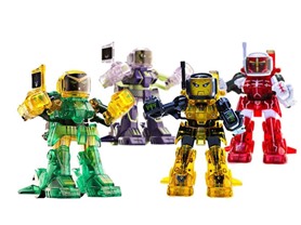 4-Pack of Battroborg Robots