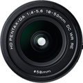 Collapsible Pentax-DA 18-50mm F4-5.6 DC WR RE claims title of world's shortest zoom