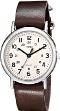 Timex Weekender Indiglo Analog Beige Dial Unisex Watch - T2N893