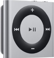 Apple iPod shuffle 2 GB MP3-Player (Modell 2010/11) silber