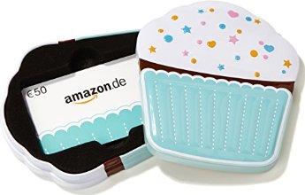 Amazon.de Box mit Geschenkkarte - 50 EUR (Muffin)