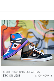 Action Sports Sneakers $30 or less