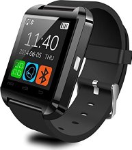 CIYOYO Universal Bluetooth Smartwatch for Android/IOS Touch Screen Smart Phone Mate - Black