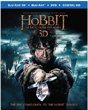 The Hobbit: The Battle of the Five Armies (Blu-ray 3D + Blu-ray + DVD + UltraViolet Combo Pack)