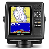 GPSMap 527xs - Chartplotter, tela VGA de 5", Mapa base mundial