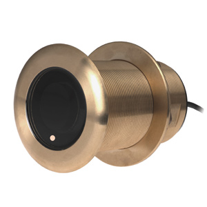 Bronze Thru-Hull Mount Transducer with Depth & Temperature (12° tilt) - Airmar B75L