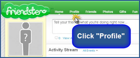 Friendster - Profile