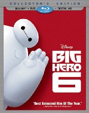 Big Hero 6  (Blu-ray + DVD + Digital HD)