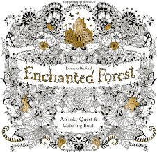 Enchanted Forest: An Inky Quest & Coloring Book