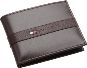 Tommy Hilfiger Mens Ranger Passcase, Brown, One Size