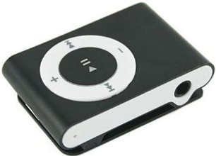 Black mini Clip Mp3 player