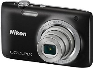 Nikon Coolpix S2800 20.1 MP Point and Shoot Digital Camera with 5x Optical Zoom (Black)