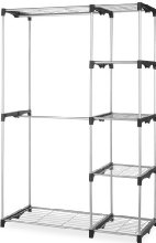 Whitmor  6779-3044  Double Rod Closet, Silver