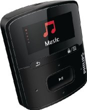 Philips SA4RGA02KFS/37 GoGEAR Raga Sport Pack MP3 Players - Black (Discontinued by Manufacturer)