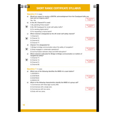 VHF Radio SRC Syllabus and Sample Questions