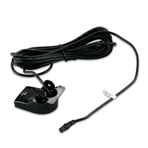 Transom Mount Transducer with Depth & Temperature, 4-pin (Dual Beam) - Garmin Design