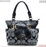 Coach Bag Madison black gray